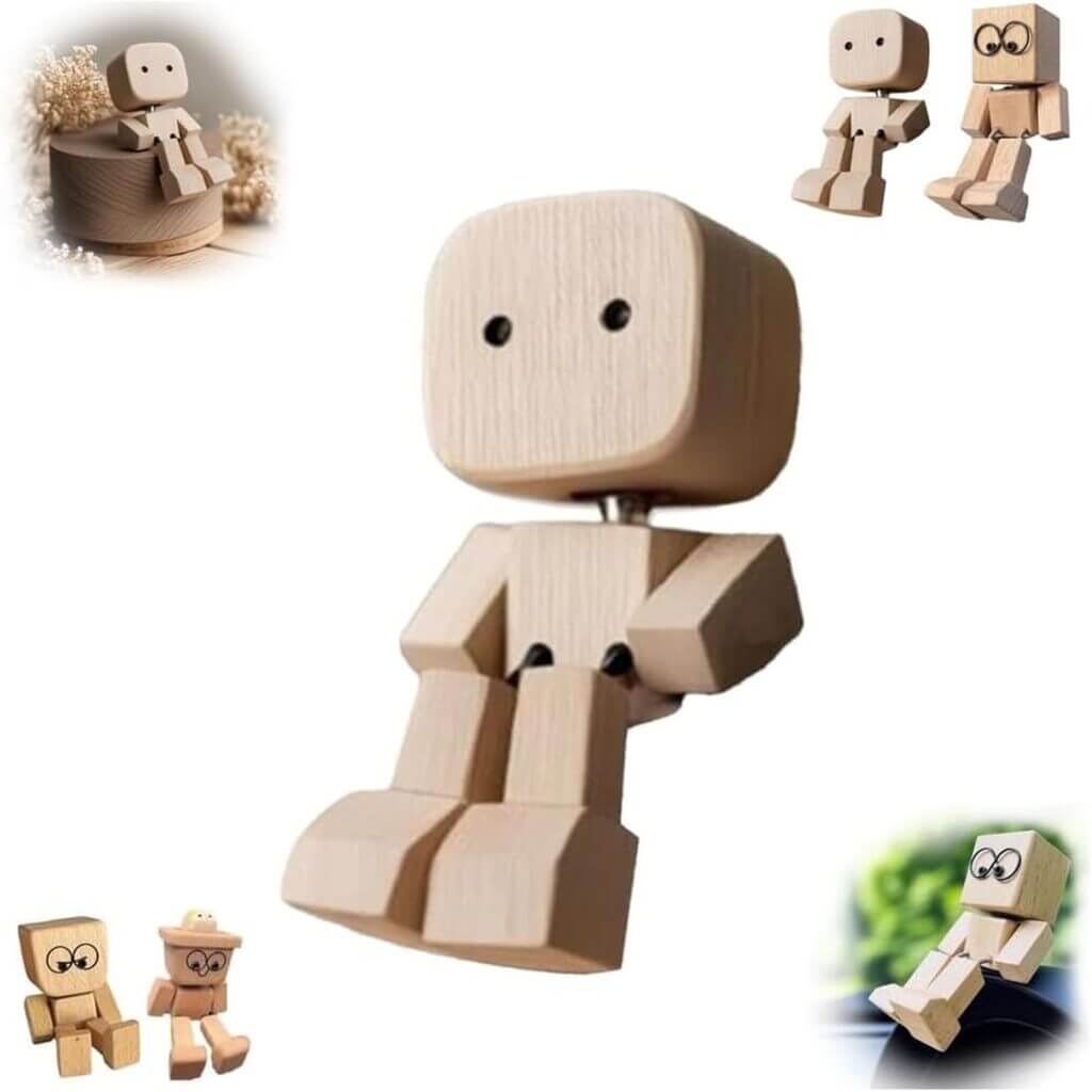 Wackelfigur aus  Holz – 50% Rabatt