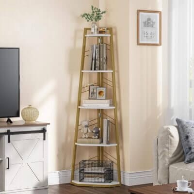 YITAHOME Eck-Bücherregal