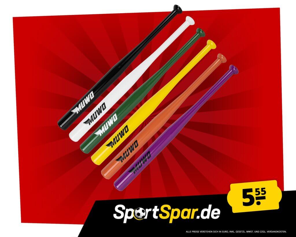MUWO Baseballschläger – jetzt für unschlagbare 5,55 €!