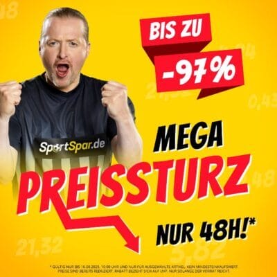 SportSpar Preissturz