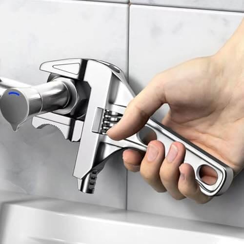Heute schon gehault? Verstellbarer Badezimmerschlüssel mit breiter Öffnung – 89% Rabatt