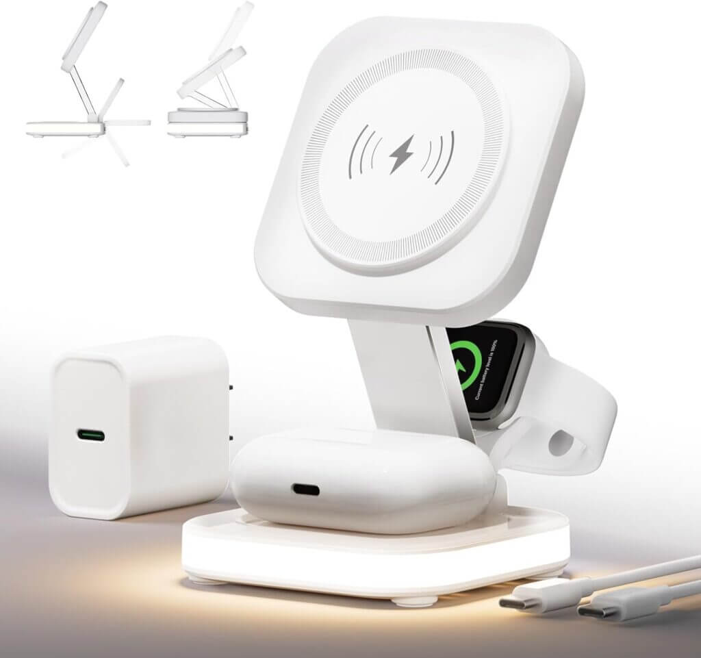5 in 1 Mag-Safe Ladegerät – 60% Rabatt