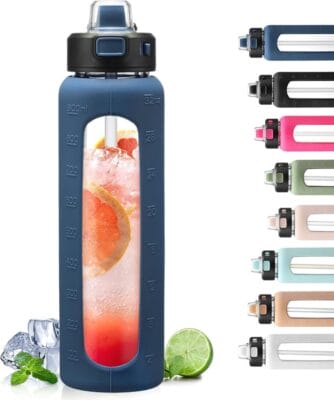 BLUEGO Trinkflasche mit 900 ml
