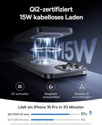 Baseus EnerFill Qi2 Zertifiziert MagSafe Power Bank
