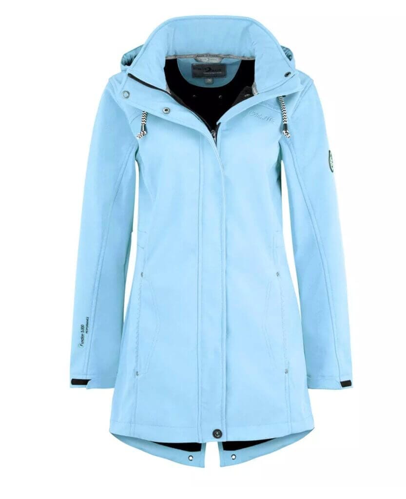 Blue Wave Damen Softshellmantel Birgit – 79% Rabatt
