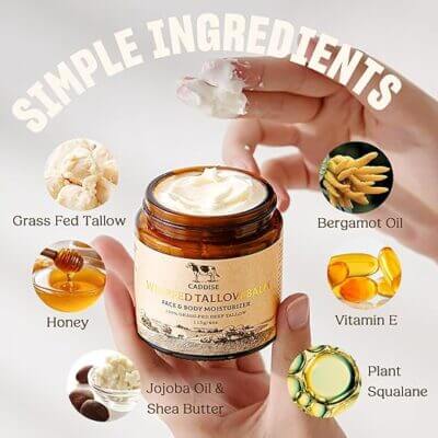 CADDISE Geschlagenes Rindertalg Creme 