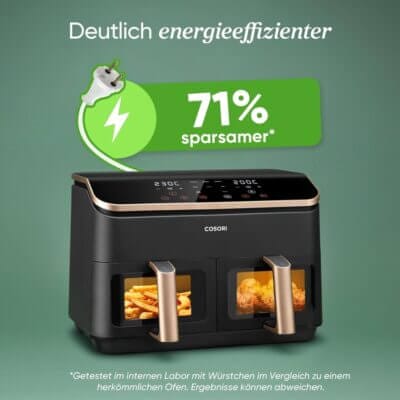 COSORI Airfryer Bedienung