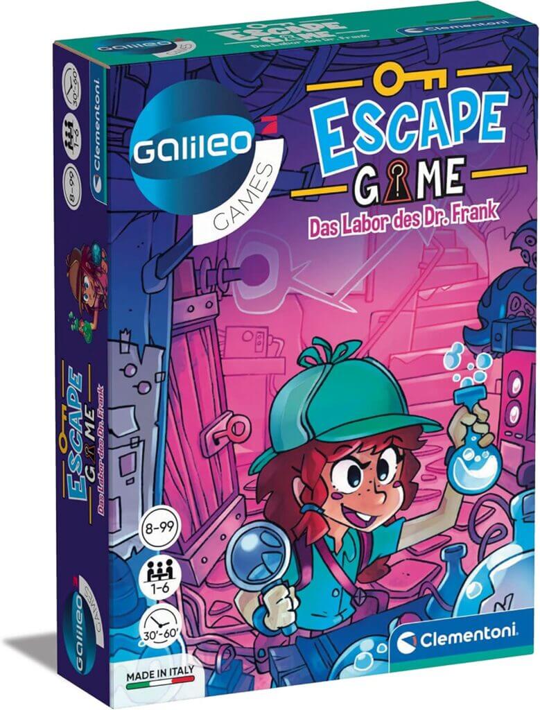 Clementoni Escape Game – Das Labor des Dr. Frank – 44% Rabatt