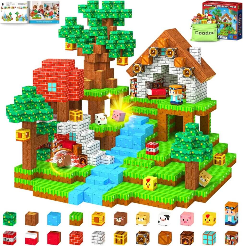Coodoo magnetische Bausteine – 75% Rabatt