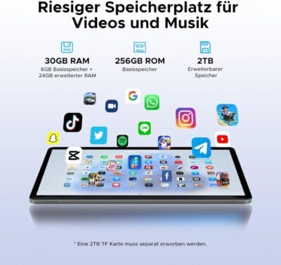 DOOGEE Tab G6 Android 16 Tablet