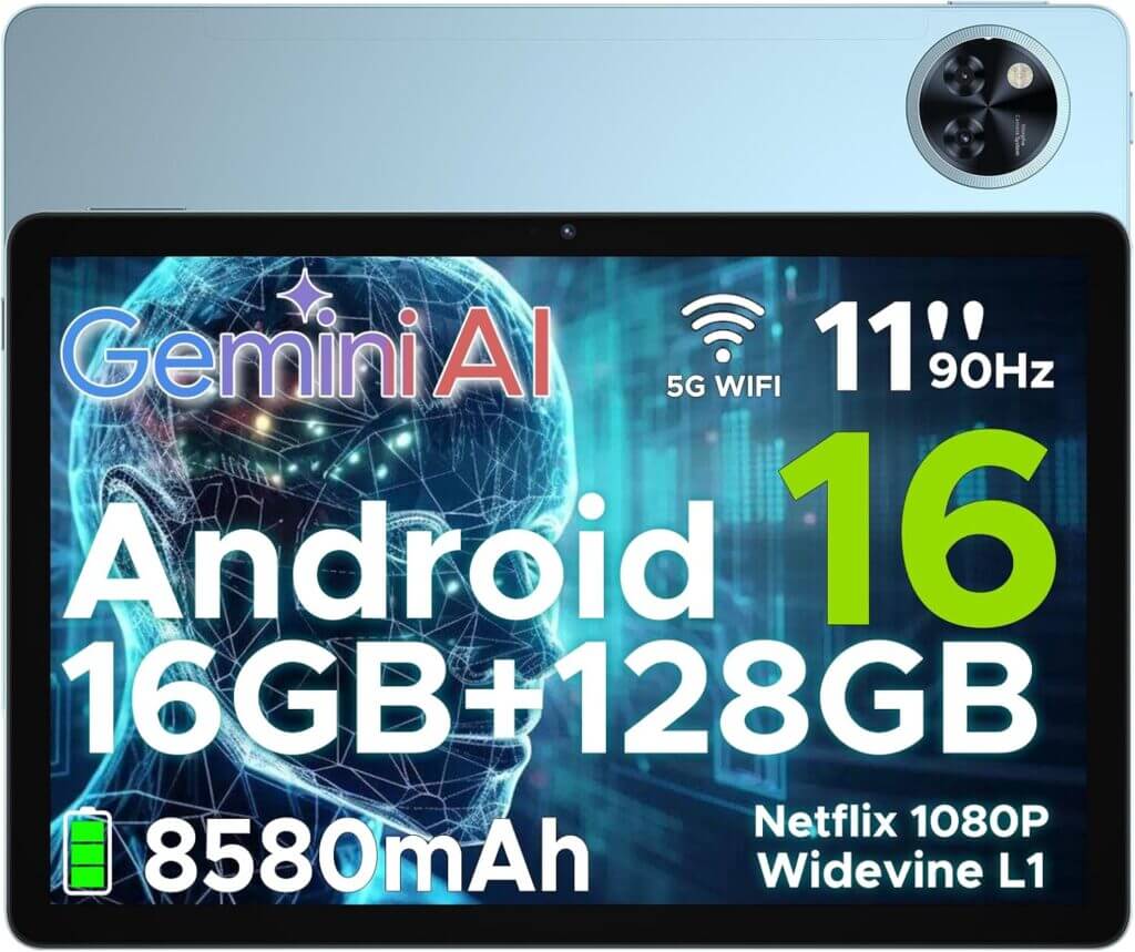 DOOGEE U11 Android 16 Tablet – 50% Rabatt