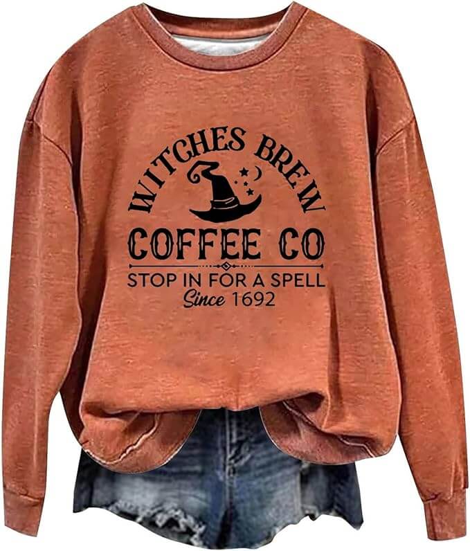 Damen Halloween Pullover – 50% Rabatt