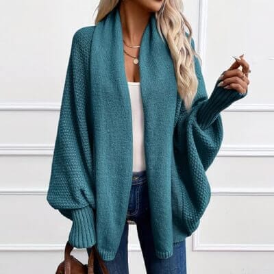 Damen Strickjacke im Oversize-Schnitt