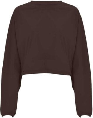  Damen Crop Sweatshirt