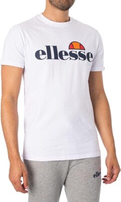 Ellesse Herren SL Prado T-Shirt in Weiß