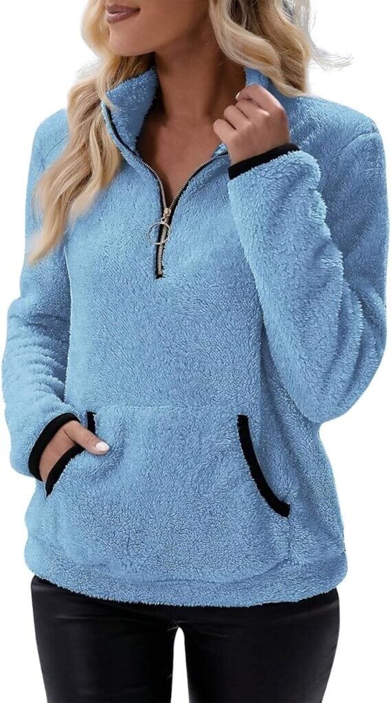 Damen Fleecepullover – 40% Rabatt