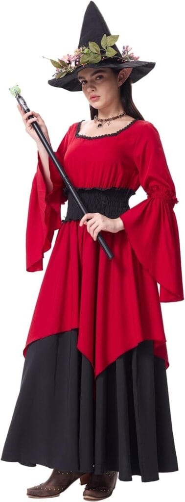 Damen Hexen Halloween Kostüm – 30% Rabatt