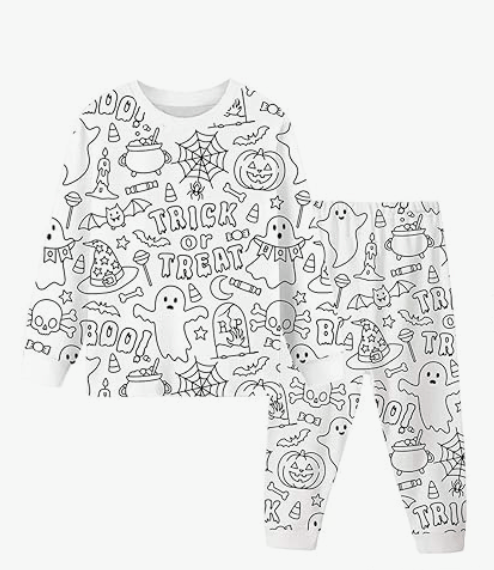 Kinder Halloween Pyjama Set – 50% Rabatt