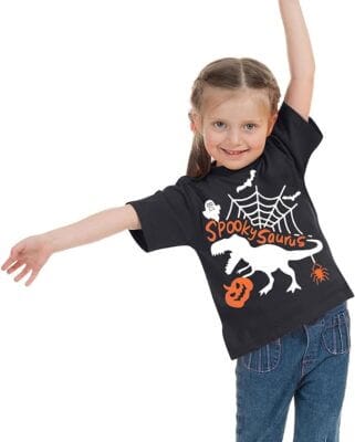 Kinder Halloween T-Shirt - 50% Rabatt 2 Halloween-T-Shirt für Kids