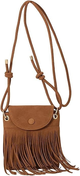 Kleine Handtasche mit Quasten – 50% Rabatt