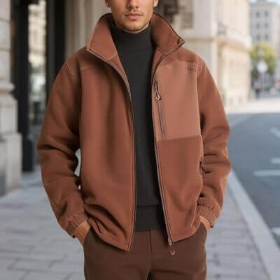 Herren Fleecejacke