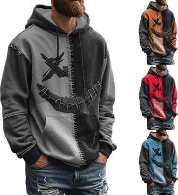 Herren Halloween Hoodie 