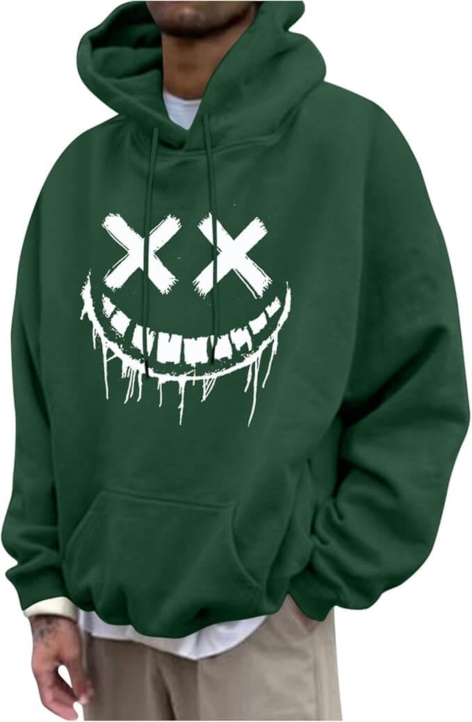 Hoodie für Herren – 80% Rabatt
