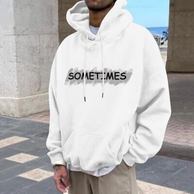 Hoodie Herren Backprint 