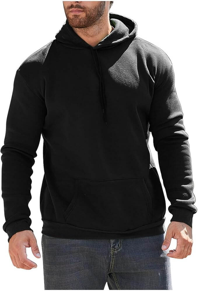 Herren Basic Hoodie – 50% Rabatt