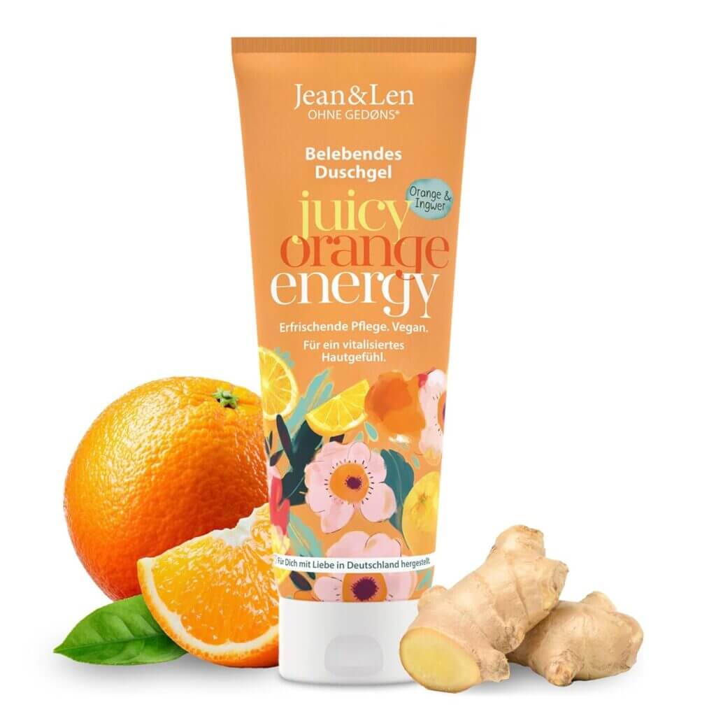 Jean & Len Duschgel Orange & Ingwer – 40% Rabatt