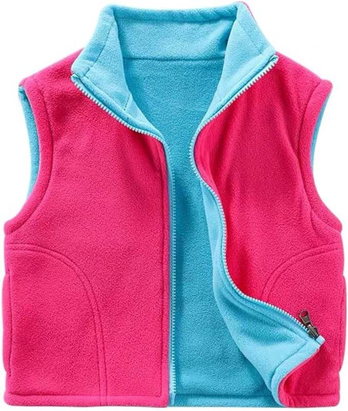 Kinder Fleece Weste – 70% Rabatt