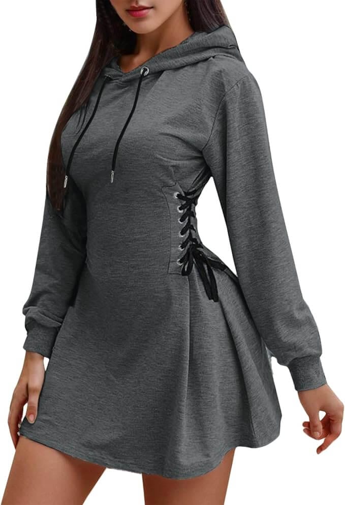 Hoodie Kleid für Damen – 50% Rabatt