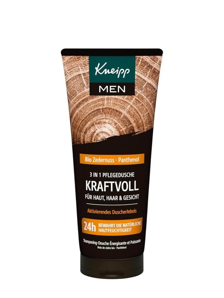 Kneipp MEN 3 in 1 Dusche Kraftvoll – 44% Rabatt