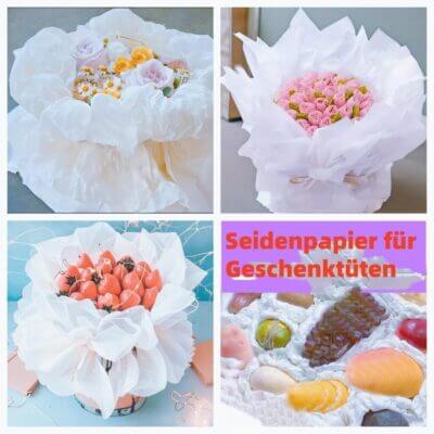 LGIFUTMAX Seidenpapier in Weiß