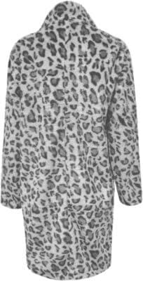 Damen Teddyfleece Mantel - 30% Rabatt 2 Leopardenmuster b