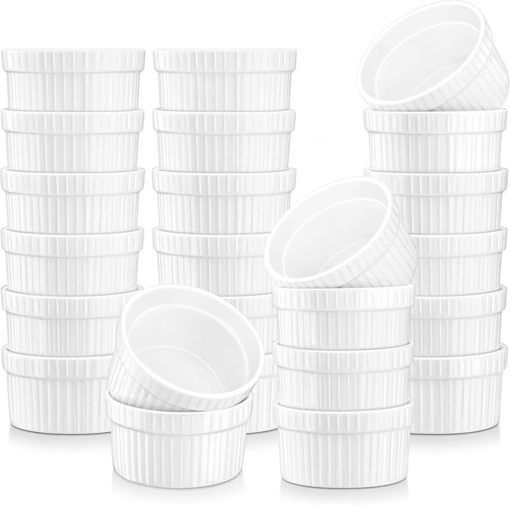 MALACASA Creme Brulee Schälchen 24er Set – 50% Rabatt
