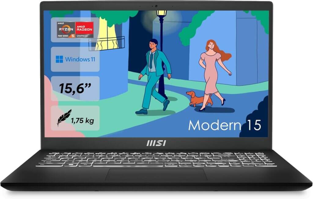 MSI Modern 15 Laptop – 33% Rabatt