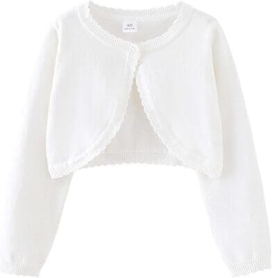Mädchen Strickjacke aus Baumwolle