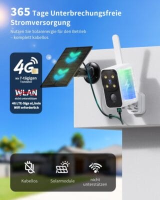 PESAIR 4G LTE Überwachungskamera für den Außenbereich - 30% Rabatt 2 PESAIR 4G LTE Ueberwachungskamera b
