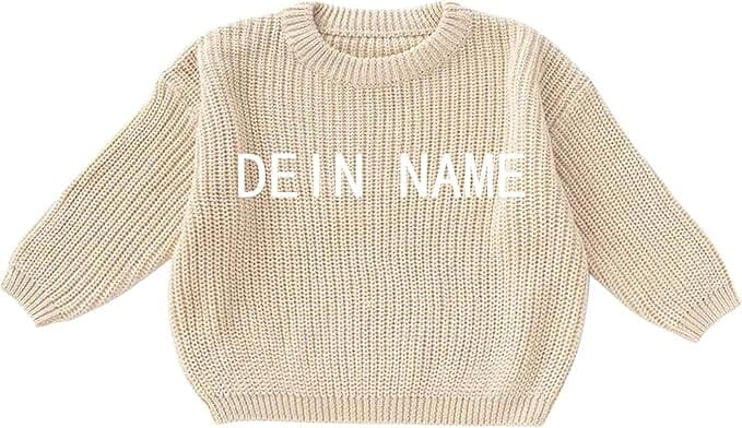 Personalisierbarer Baby Pullover – 50% Rabatt