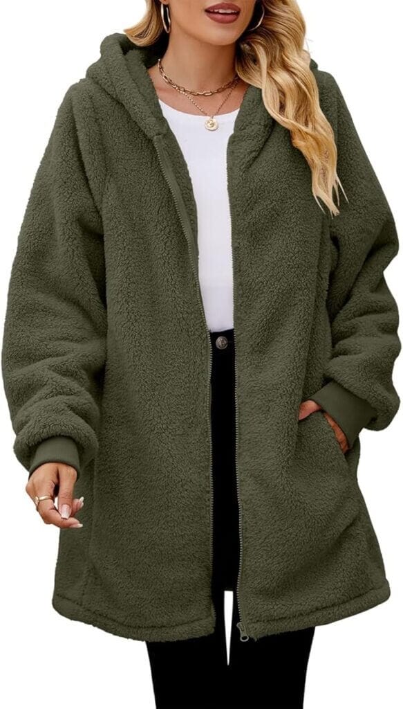 Teddyjacke für Damen – 30% Rabatt