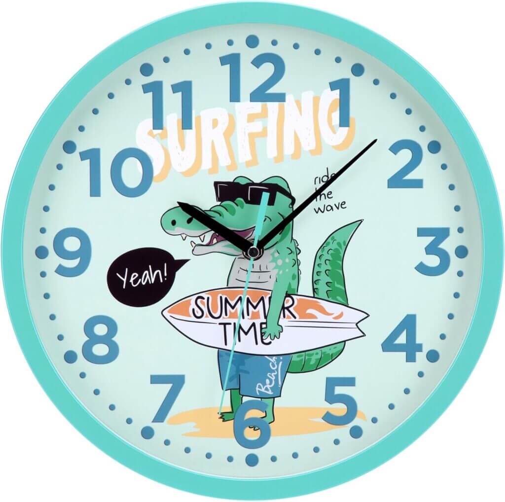 Warminn Kinder Wanduhr – 50% Rabatt