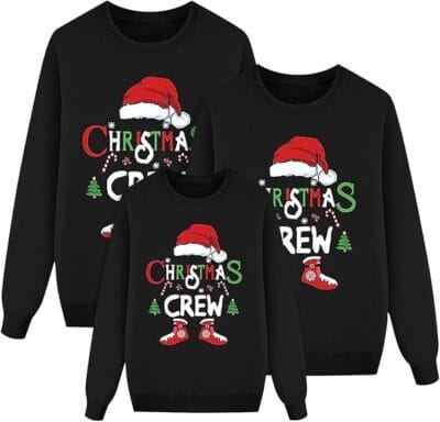 Weihnachtspullover-Familien-Set