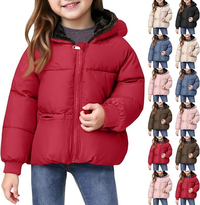 Winterjacke für Mädchen – 50% Rabatt