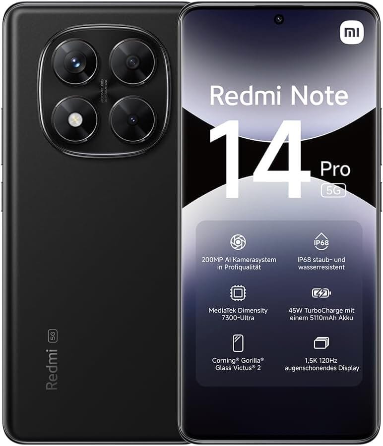 Xiaomi Redmi Note 14 Pro 5G – 33% Rabatt