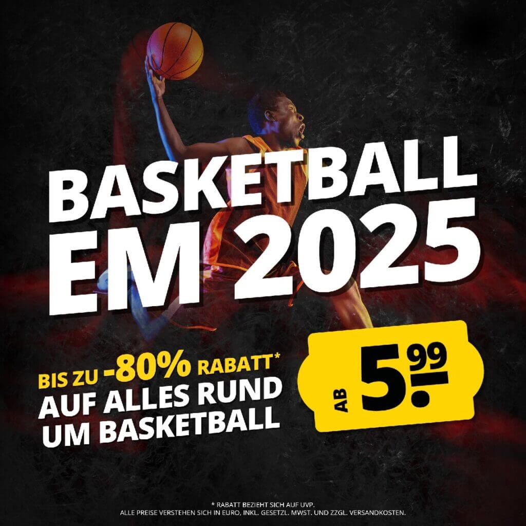 Sichere Dir bis zu -80% Rabatt auf alles rund um Basketball!