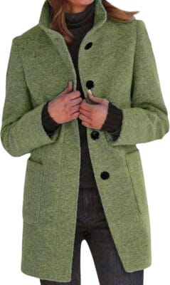 damen wollmantel a