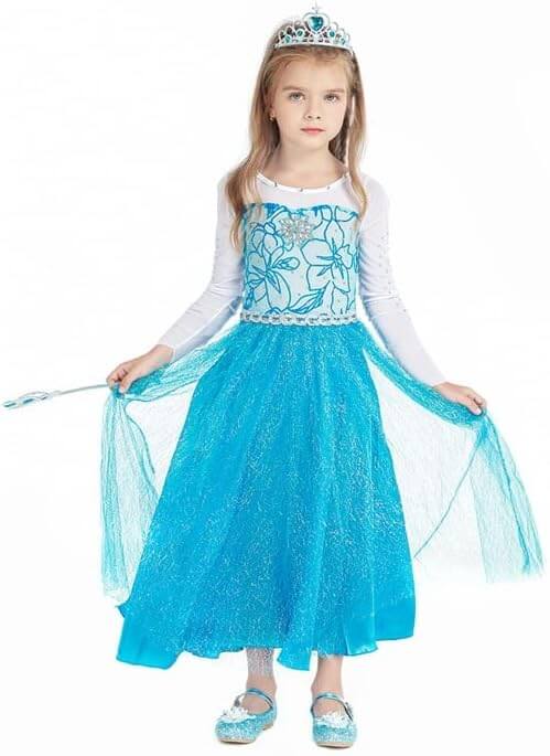 Prinzessinnenkleid für Mädchen – 50% Rabatt