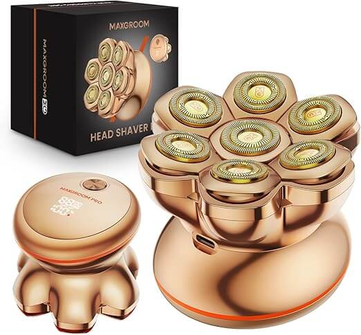 MAXGROOM 1400mAh Akku Rasierer – 76% Rabatt