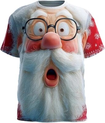 3d weihnachts shirt